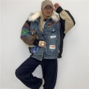 giubbotto foderato con toppe story